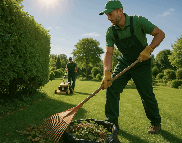Summer Landscape Cleanup